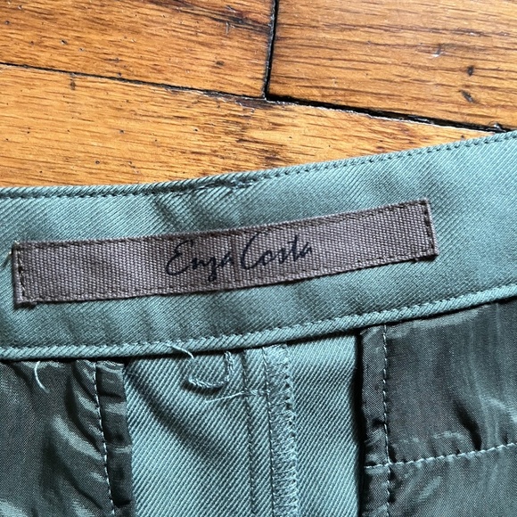 NWOT Enza Costa Sage Pleated Oversized Cargo Pant Size 26 (RUNS LARGE) Flawless - Picture 5 of 16